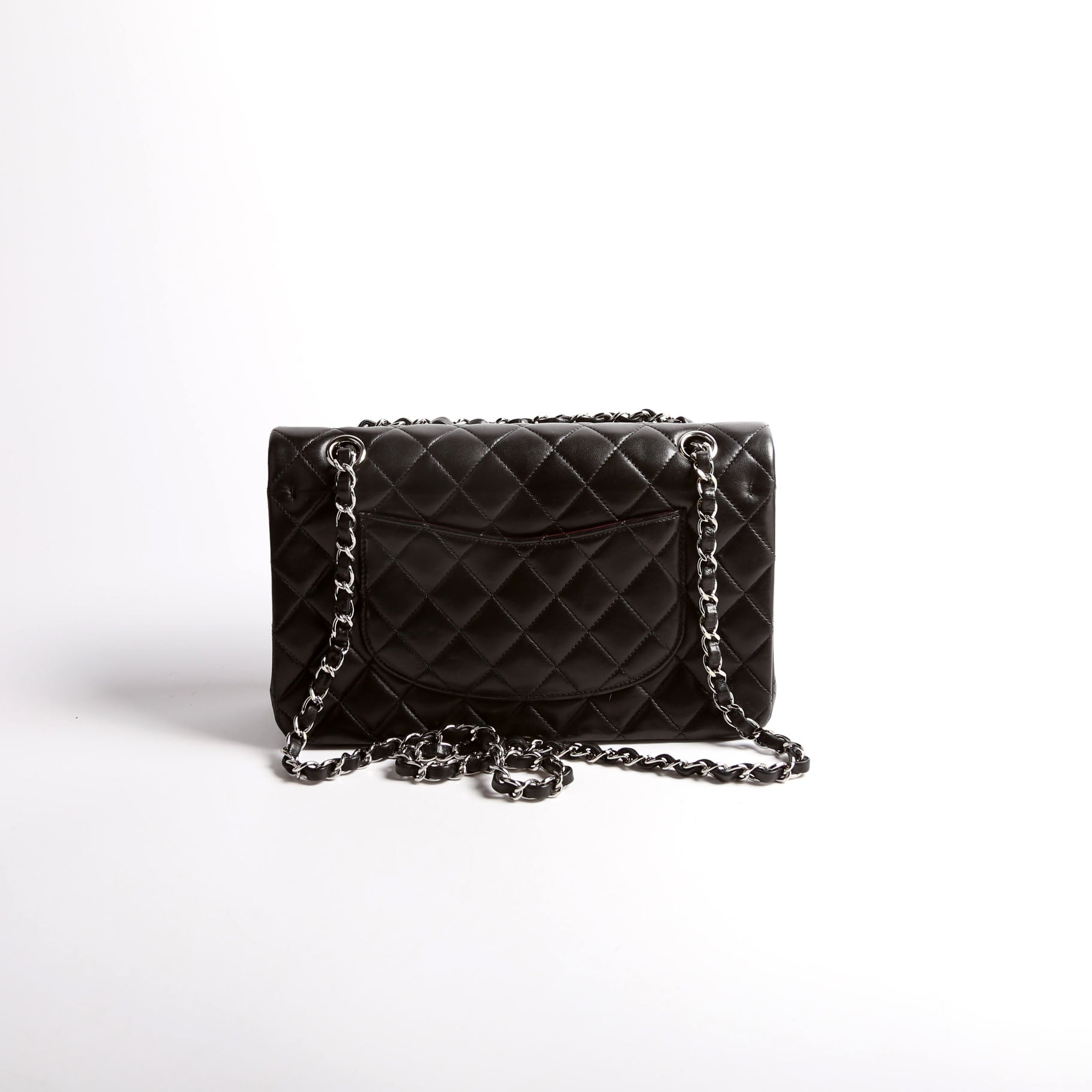 Classic Flap Medium Lambskin 17-20M Black
