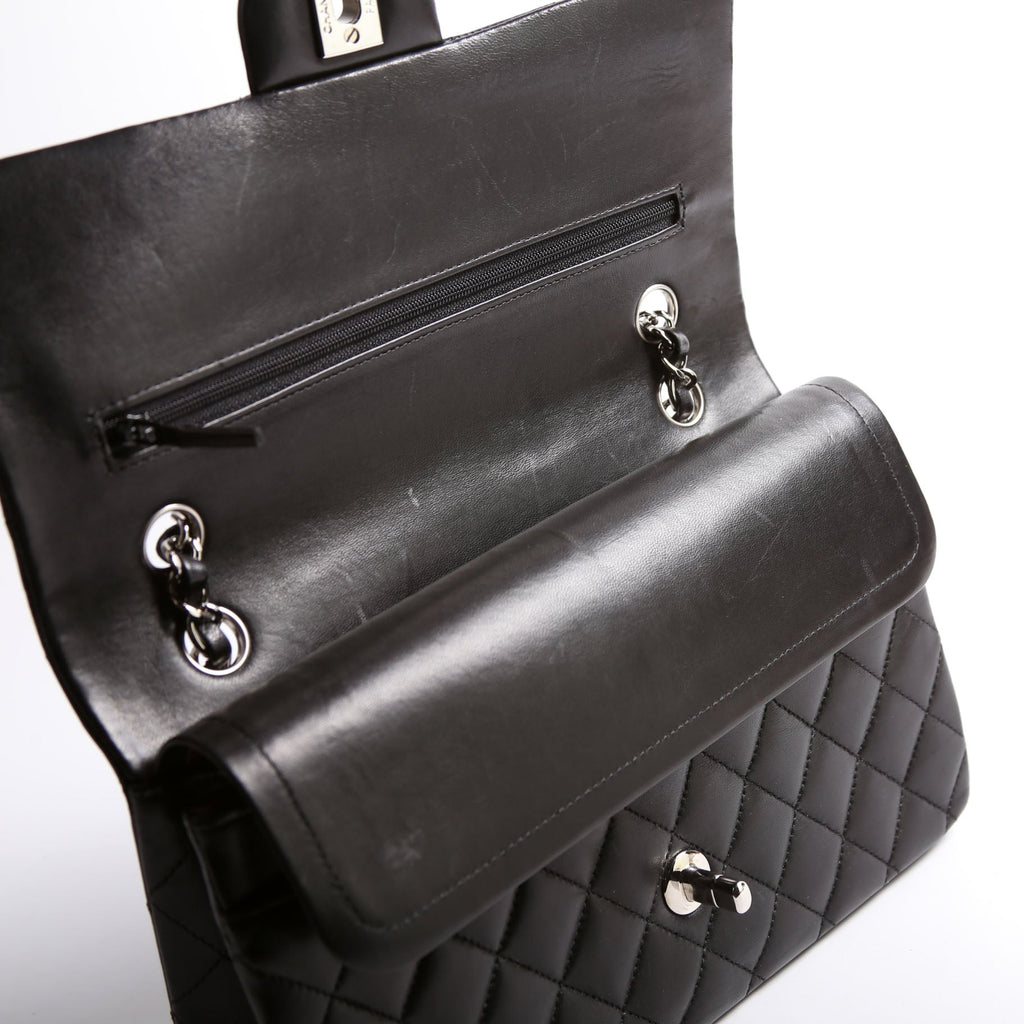 Classic Flap Medium Lambskin 17-20M Black