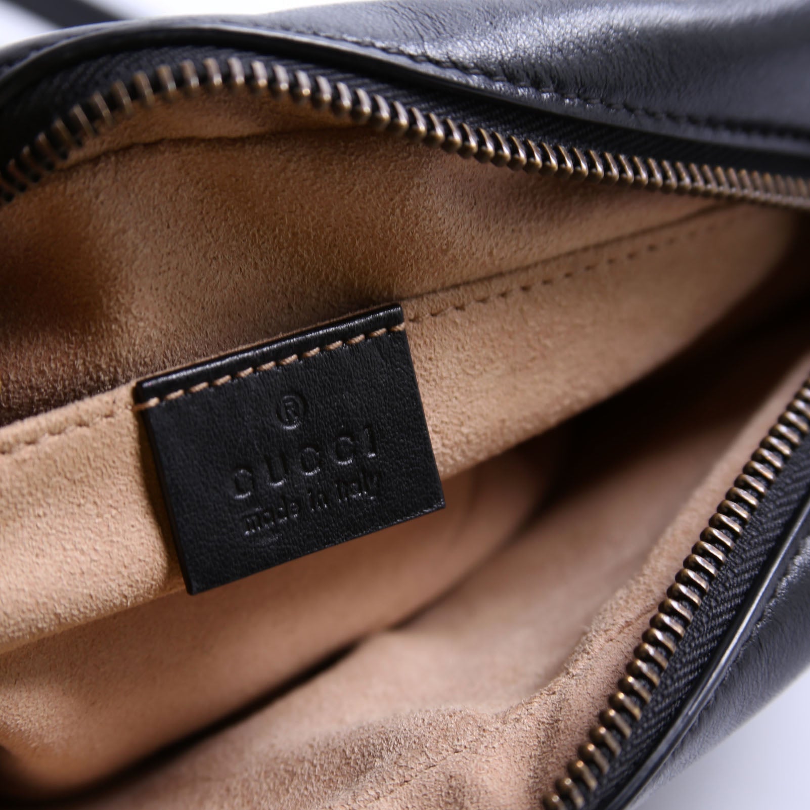Gucci 448065 Marmont Mini Camera Bag Black