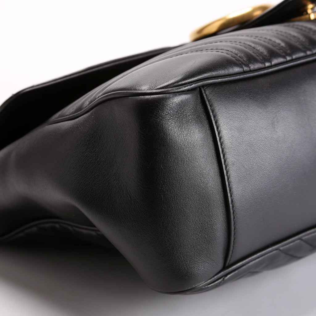 498090 Marmont Large Black