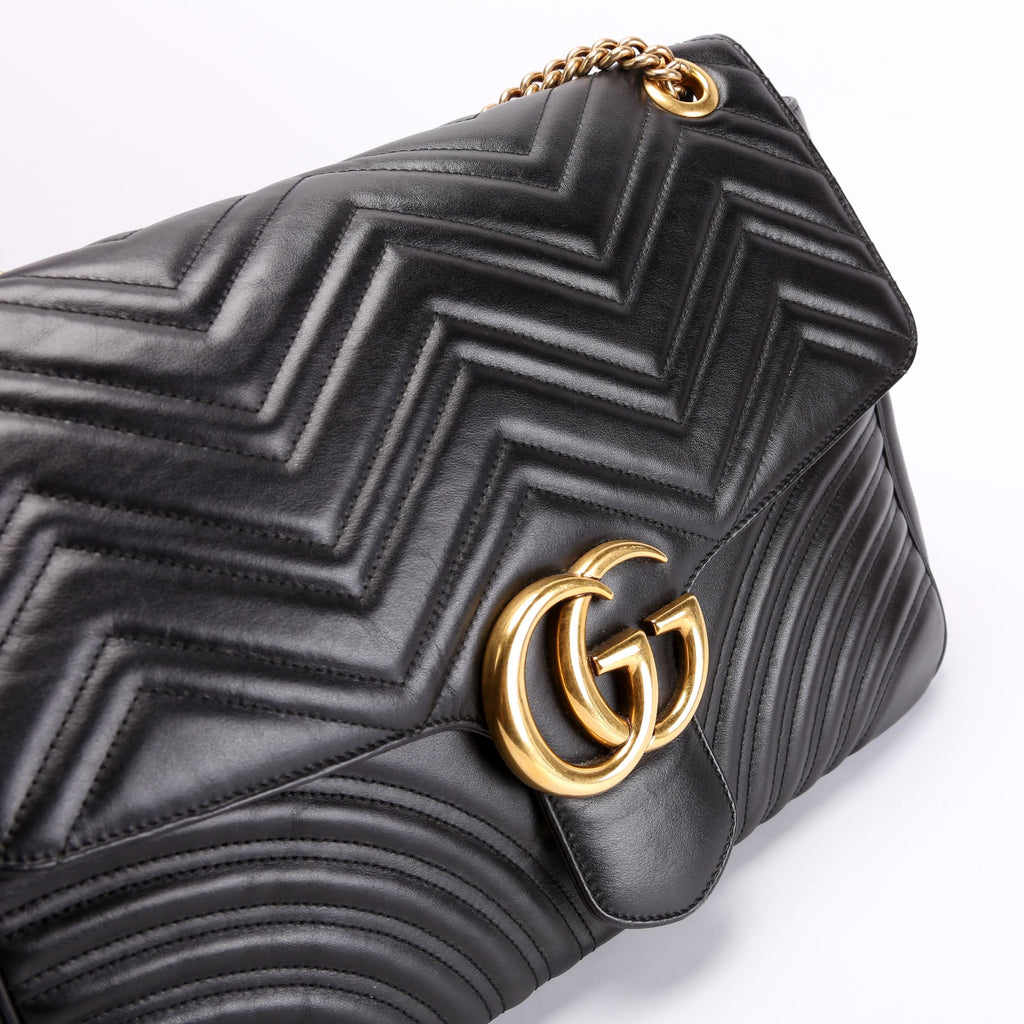 498090 Marmont Large Black