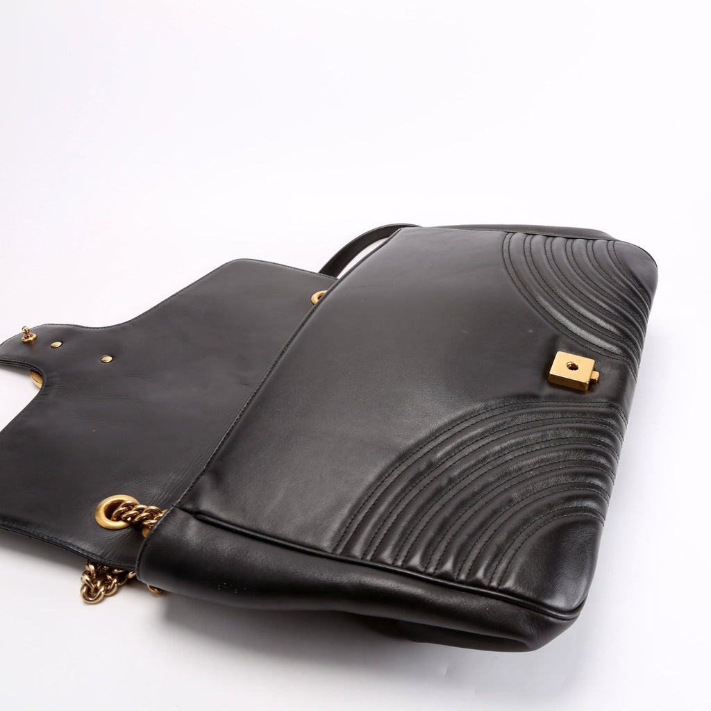 498090 Marmont Large Black