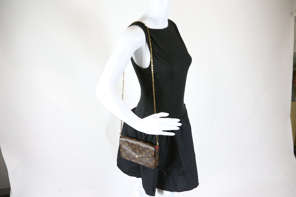 Pochette Felicie Monogram