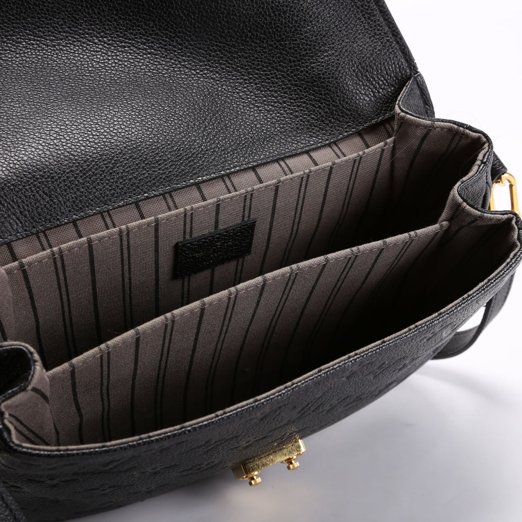 Pochette Metis Empreinte Black