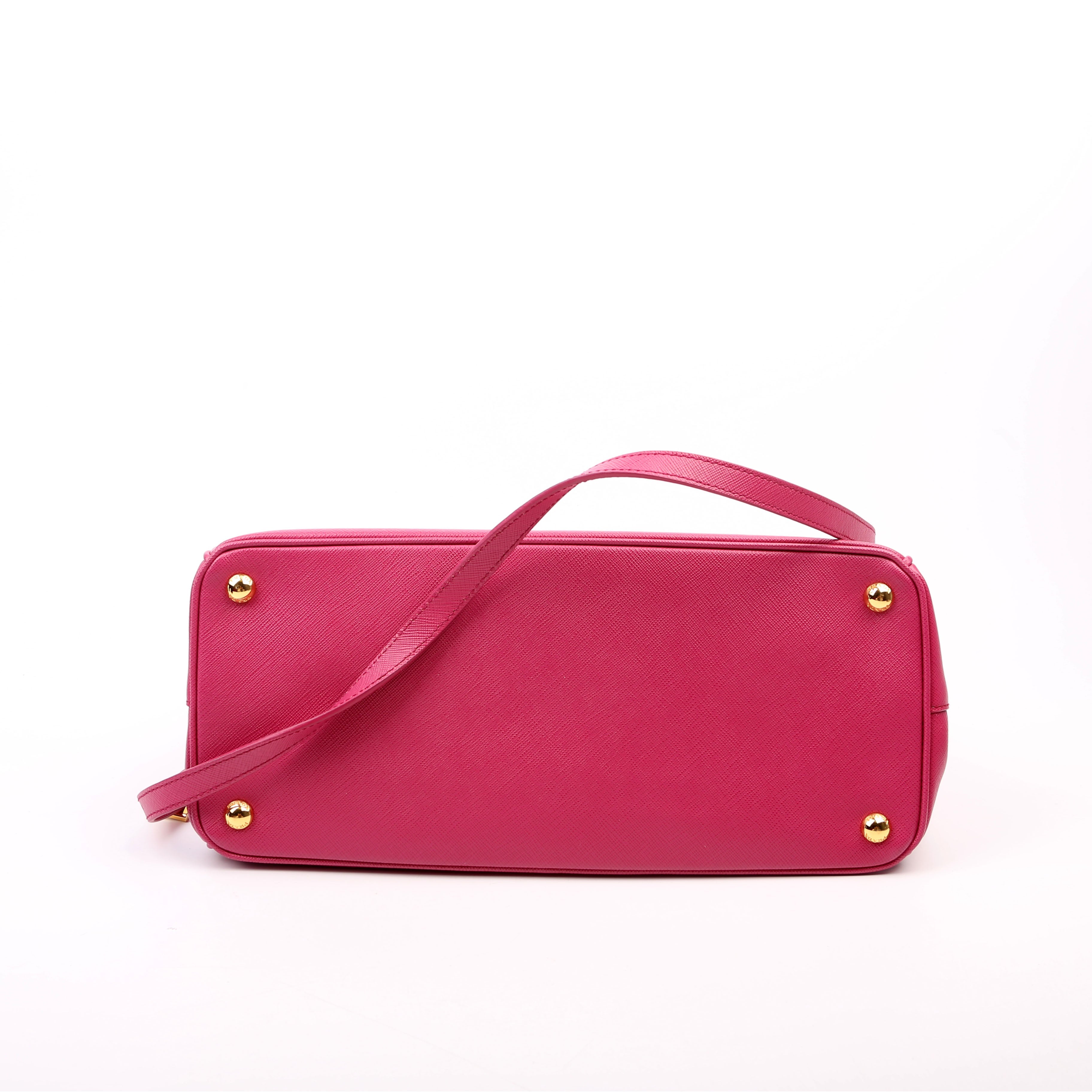 Saffiano Lux Medium Galleria Pink