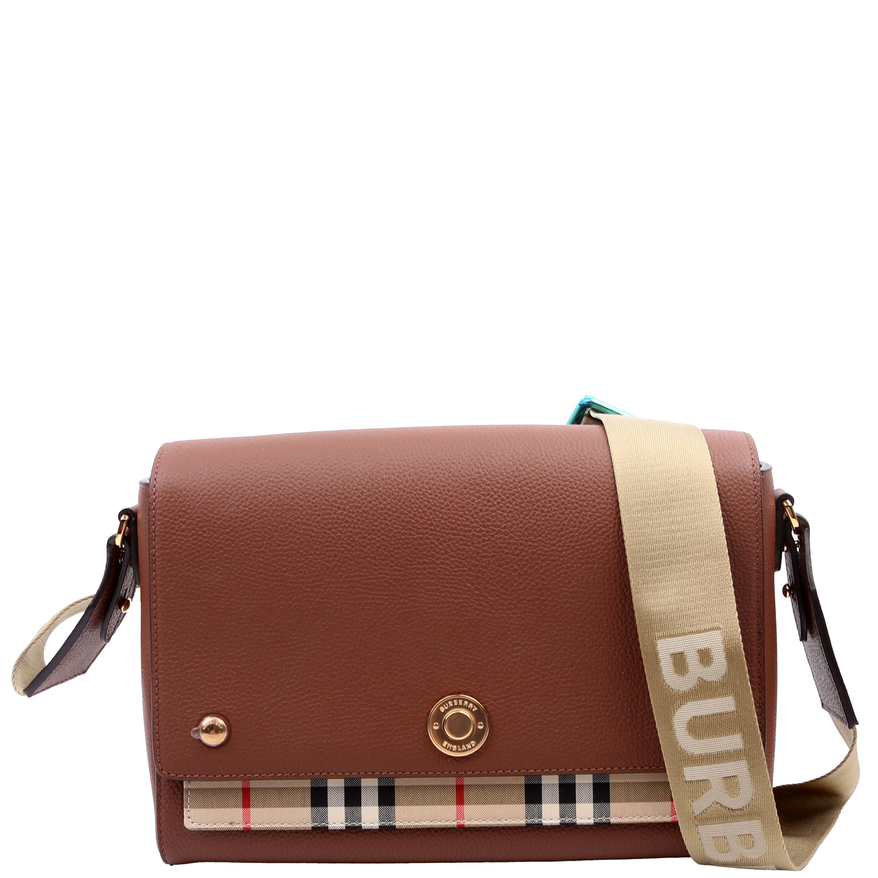 Note Vintage Check Crossbody