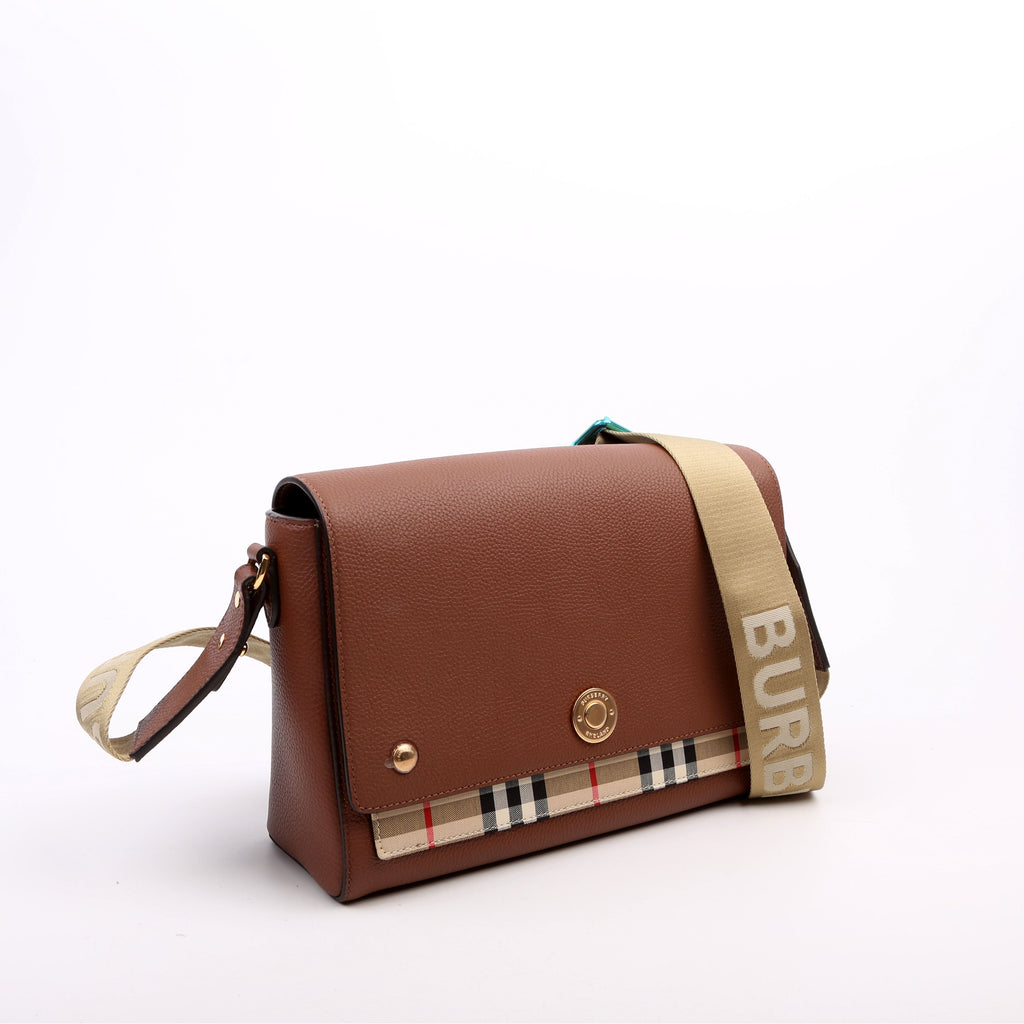 Note Vintage Check Crossbody