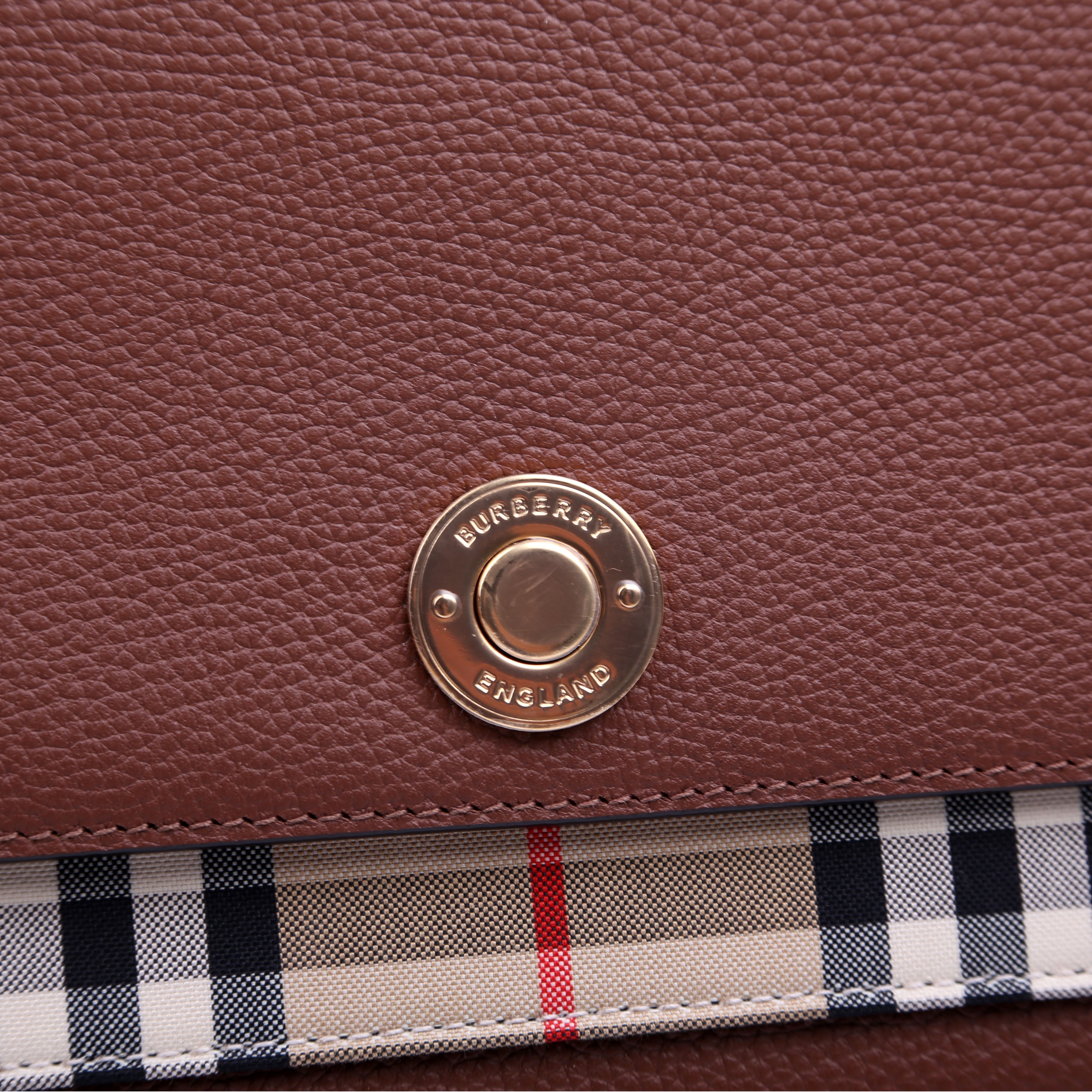Note Vintage Check Crossbody