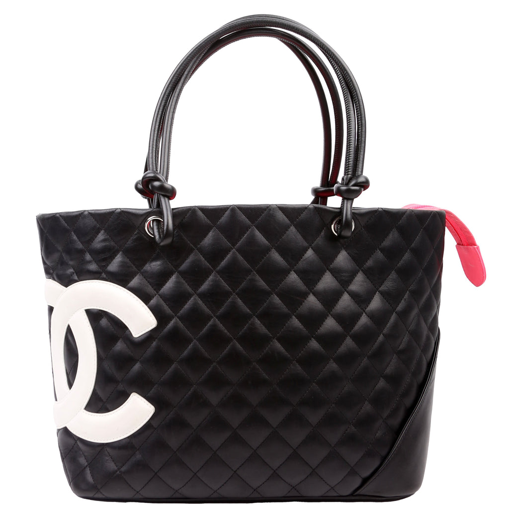 Cambon Ligne Large Tote Black