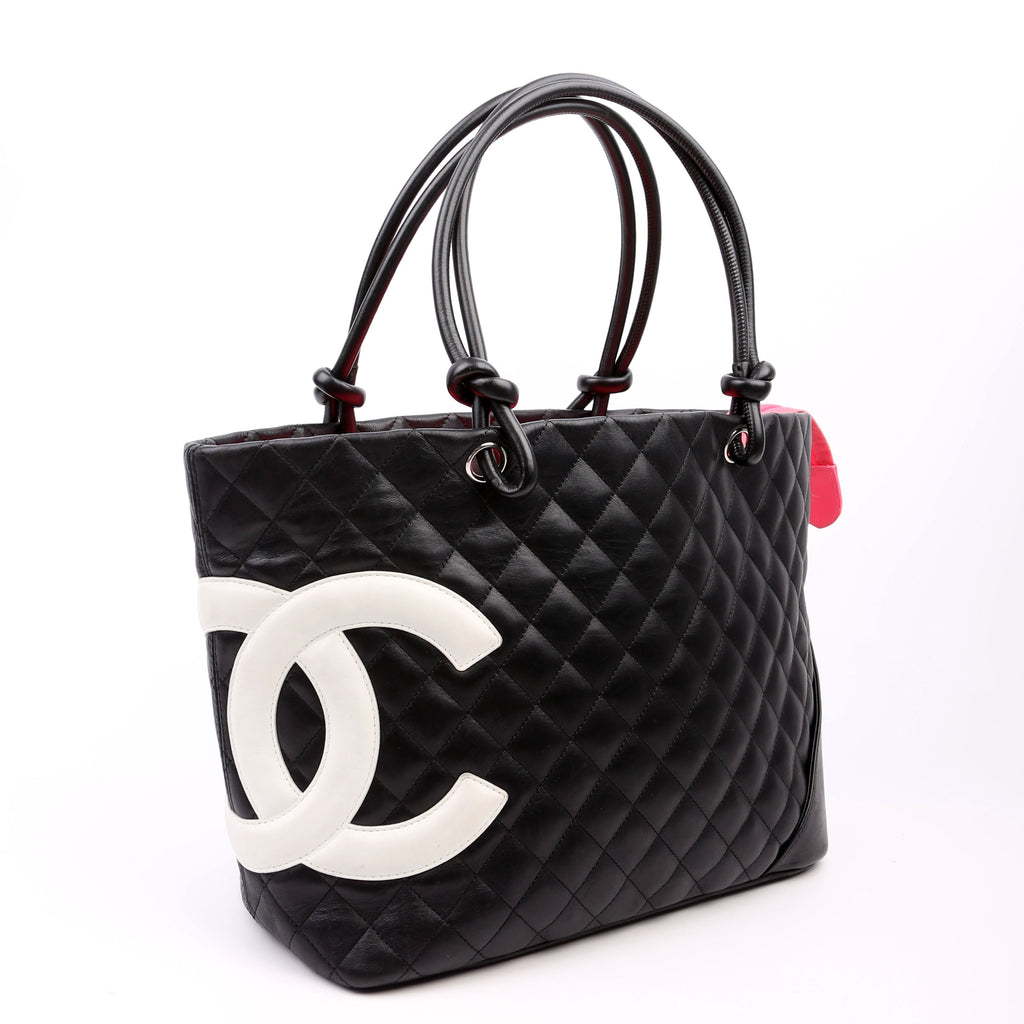 Cambon Ligne Large Tote Black