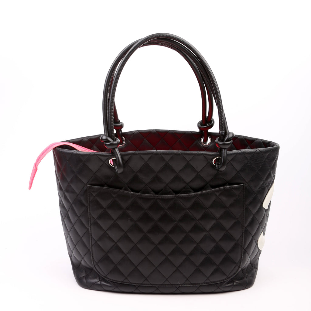 Cambon Ligne Large Tote Black