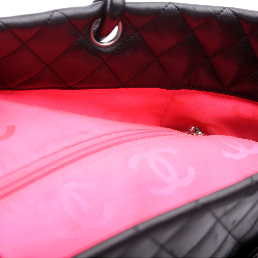 Cambon Ligne Large Tote Black