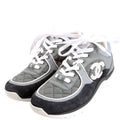 CC Suede Trainers Size 38 Black/Grey