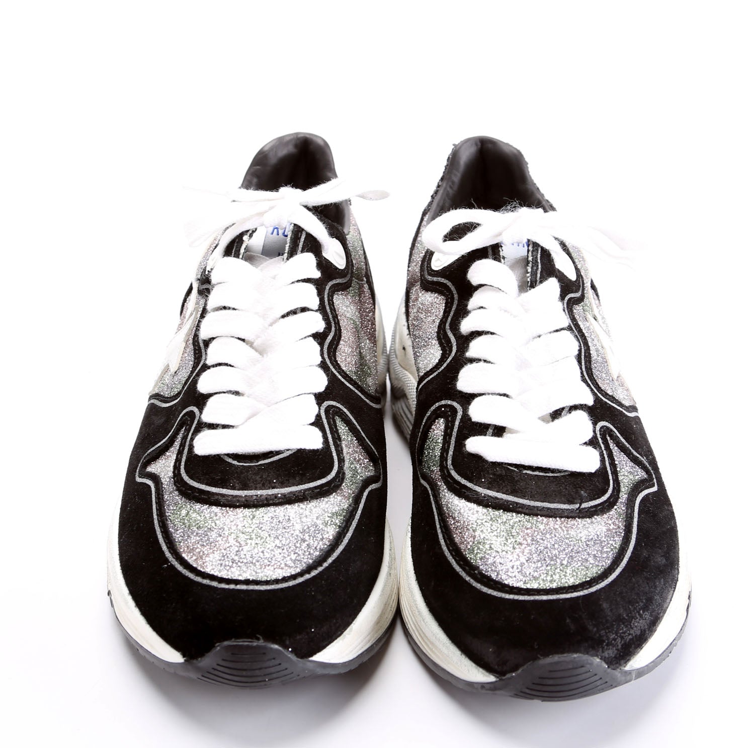 Dad Star Sneakers Size 38 Black/Silver