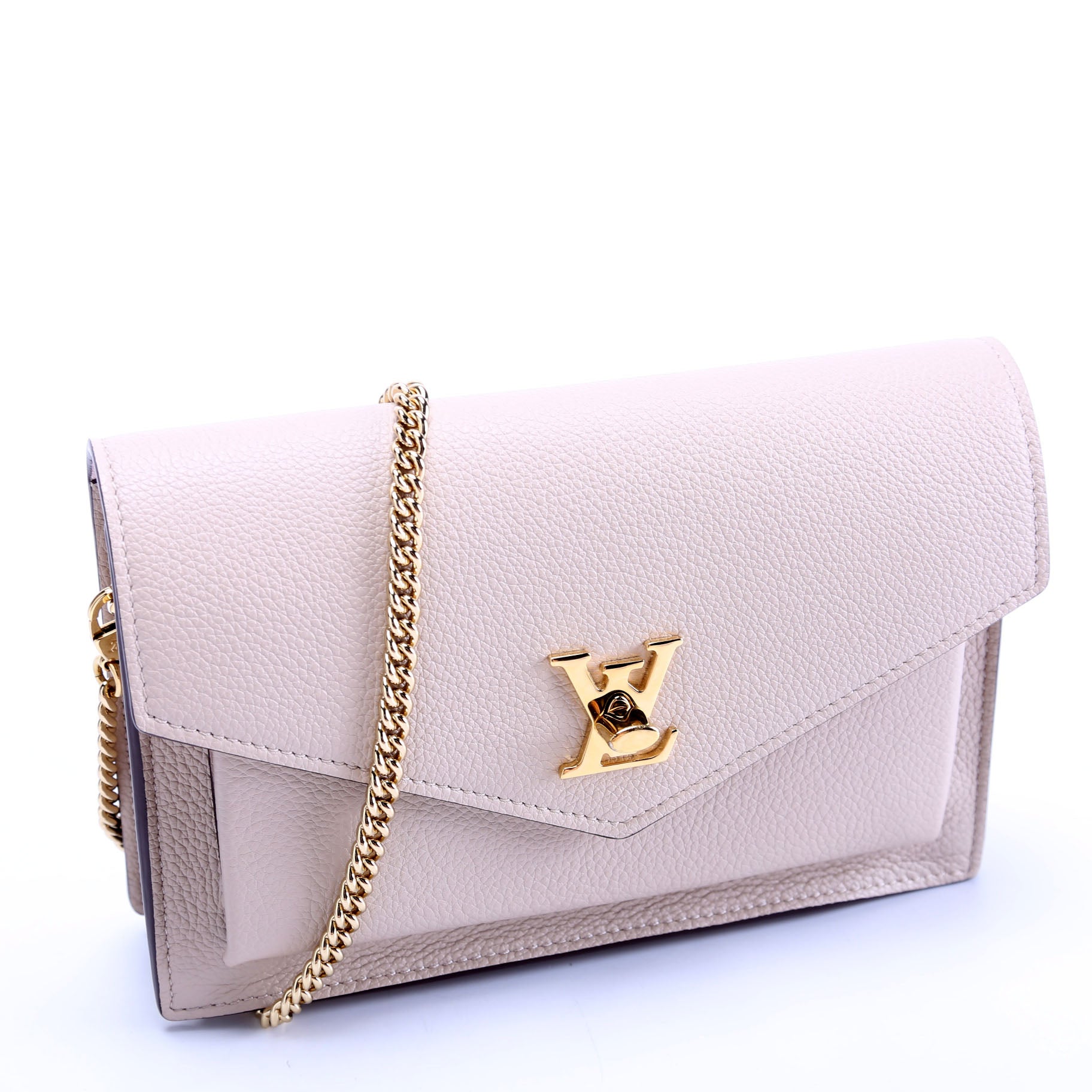 Mylockme Chain Pochette Greige/Gold