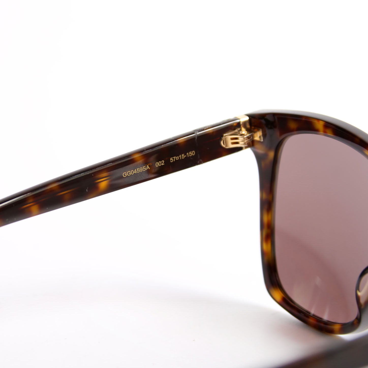 Gucci GG0459SA Square Sunglasses Brown
