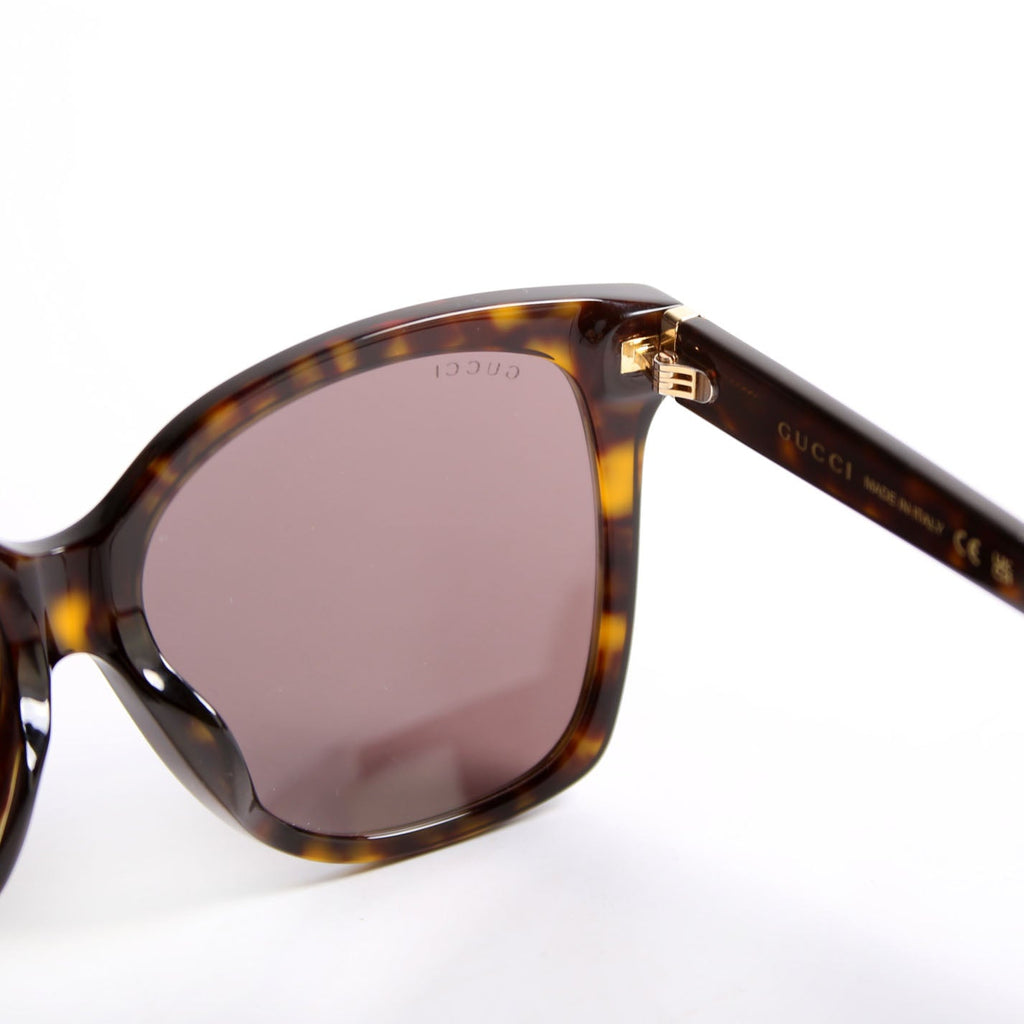Gucci GG0459SA Square Sunglasses Brown