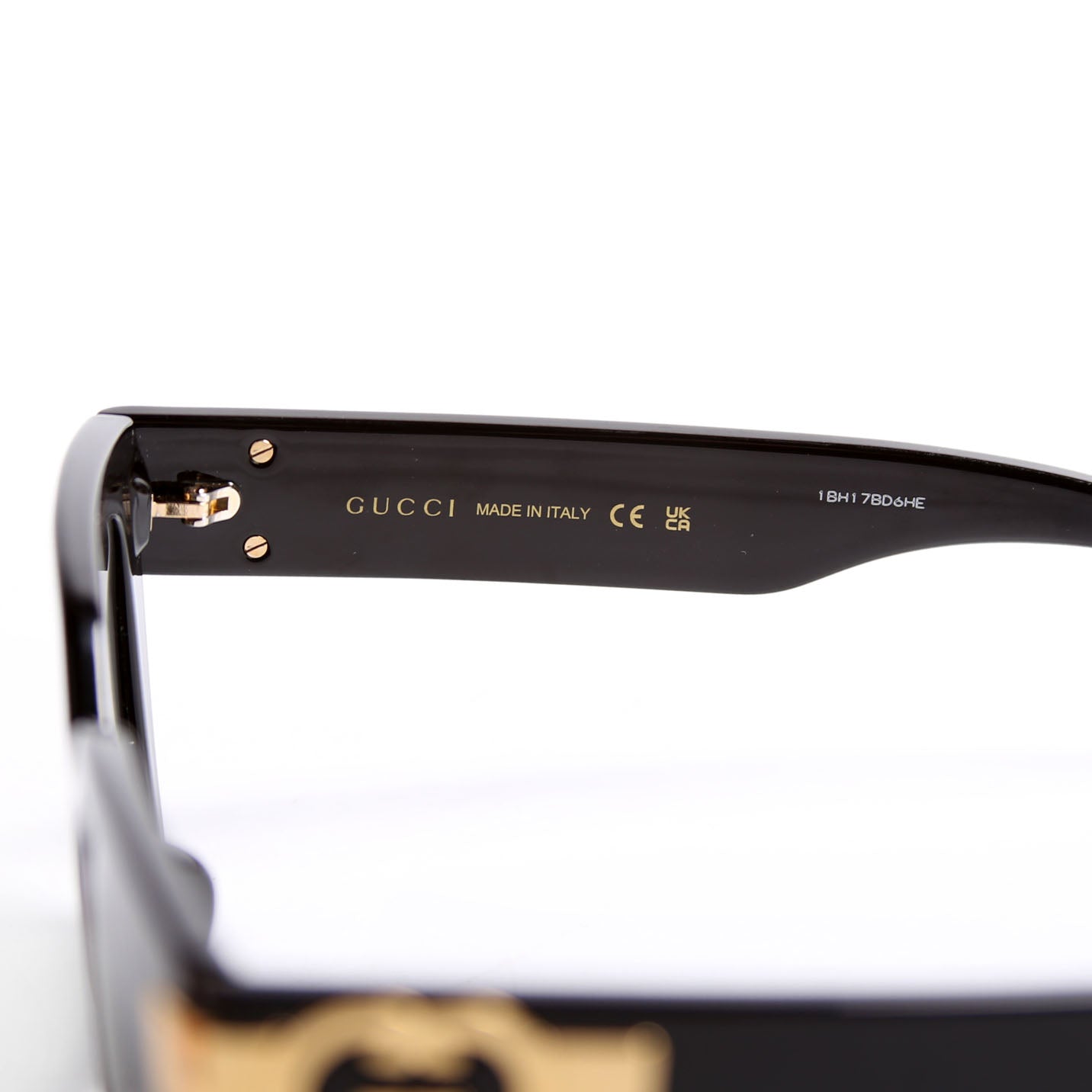 GG1690SK Square Sunglasses Black