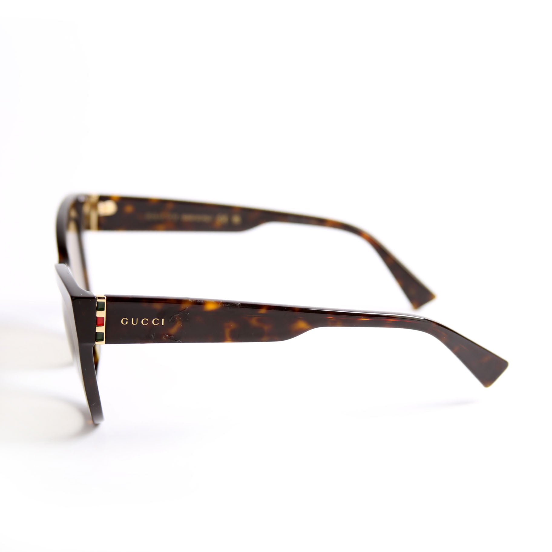 GG0460S Tortoise Sunglasses Brown