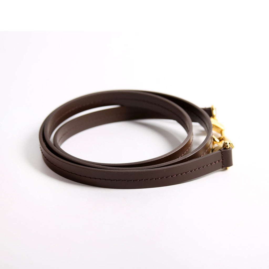 Croisette 14MM Shoulder Strap Calfskin Brown