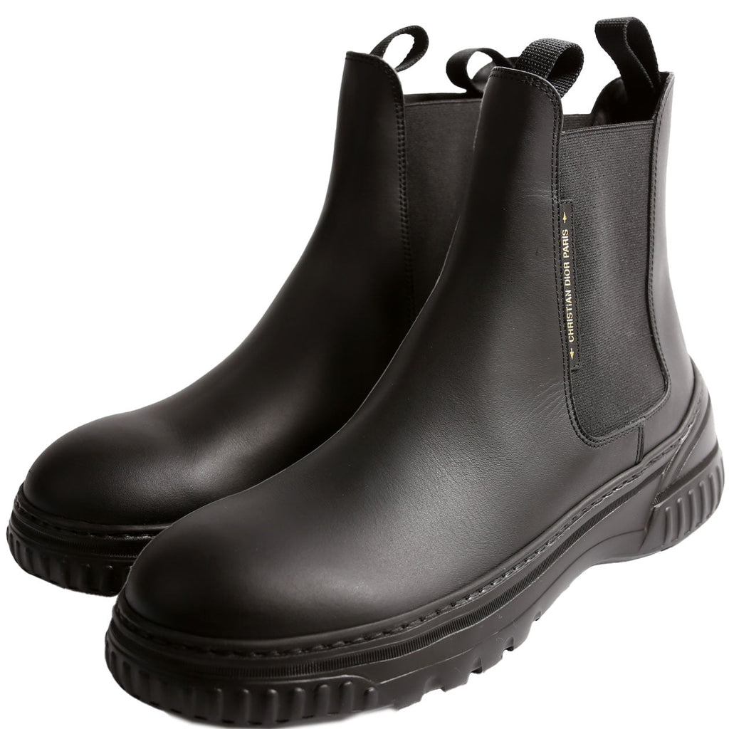 D-Racer Chelsea Boots Size 40.5 Black