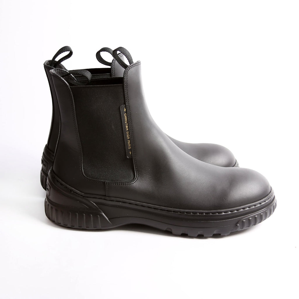 D-Racer Chelsea Boots Size 40.5 Black