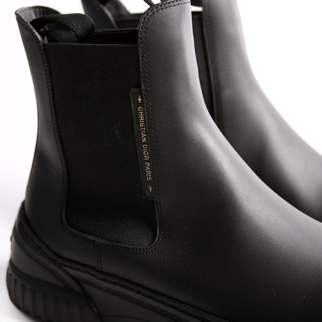 D-Racer Chelsea Boots Size 40.5 Black