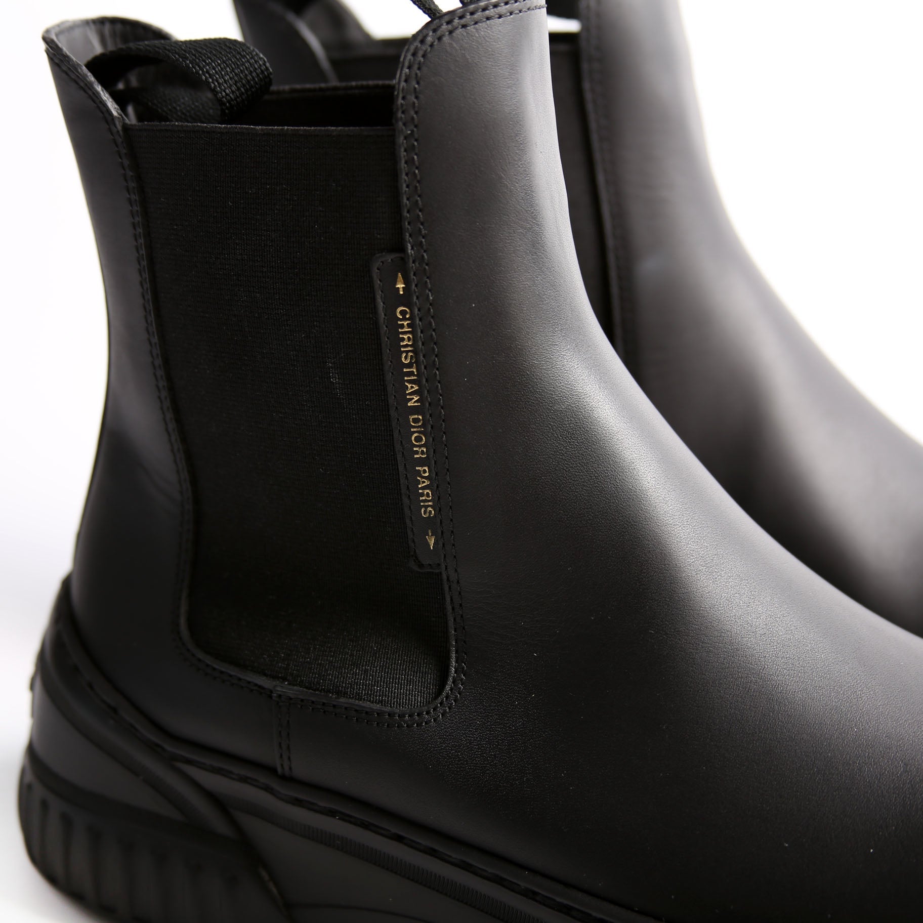 D-Racer Chelsea Boots Size 40.5 Black