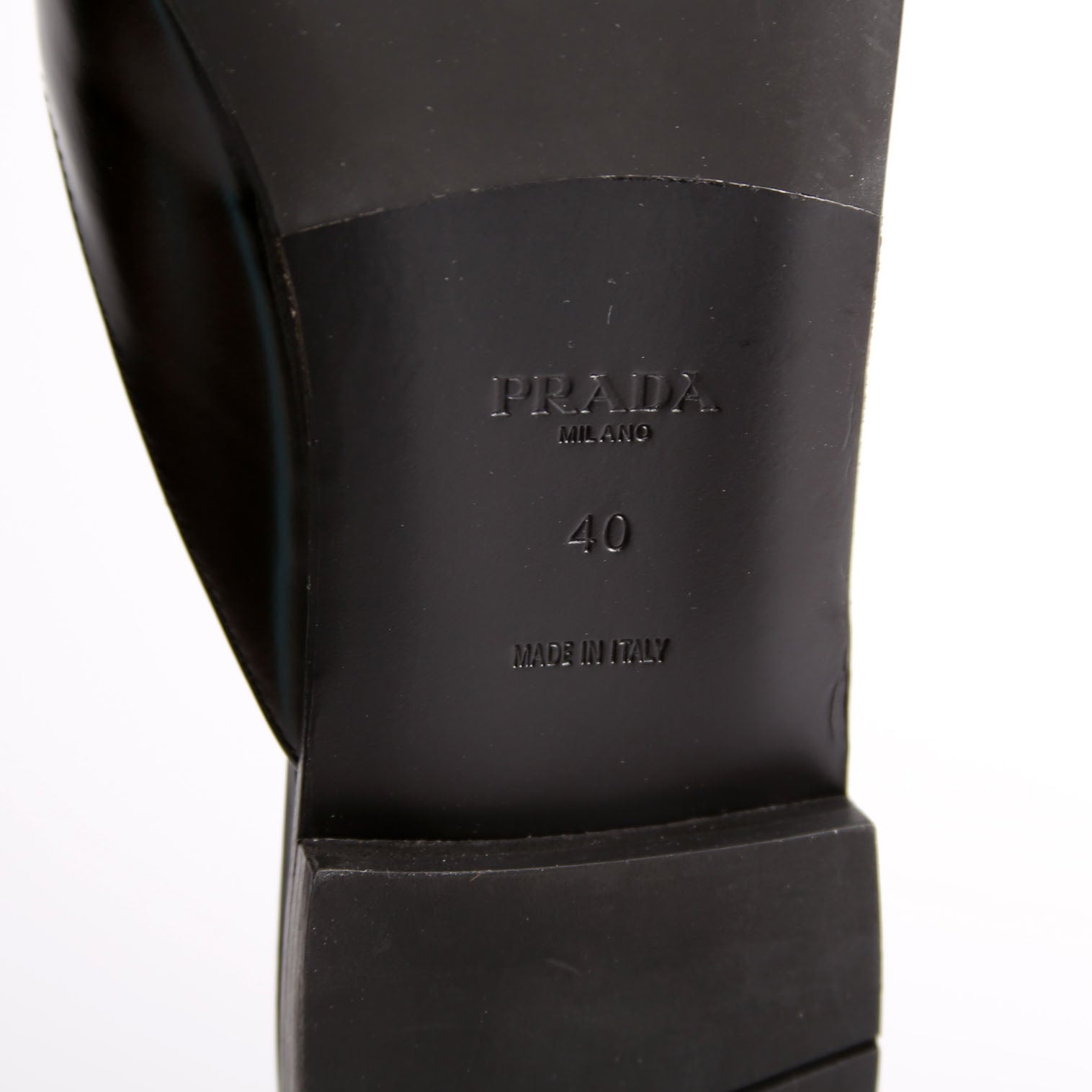 Logo Pointed Toe Mules Size 40 Black