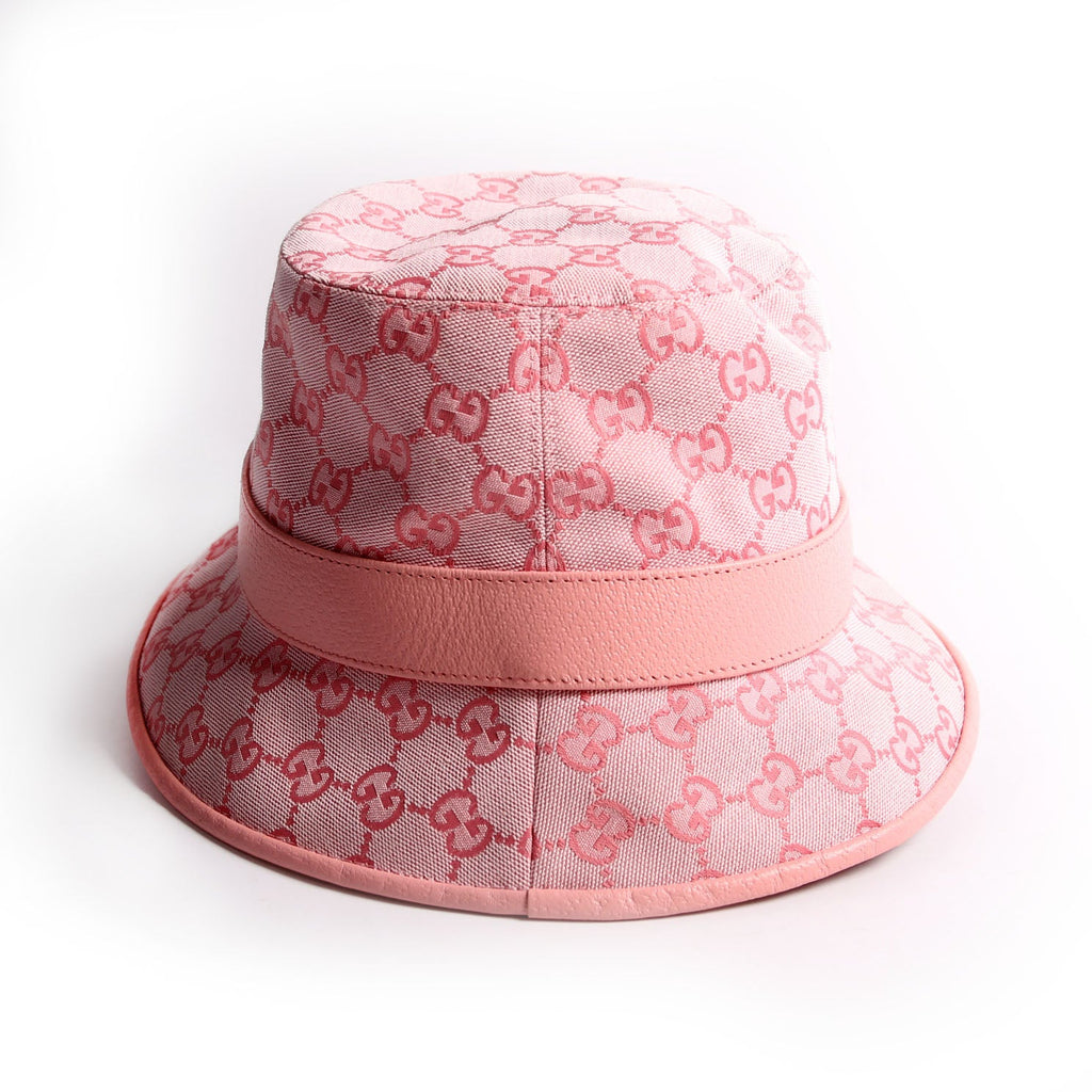 748476 GG Canvas Bucket Size Large
