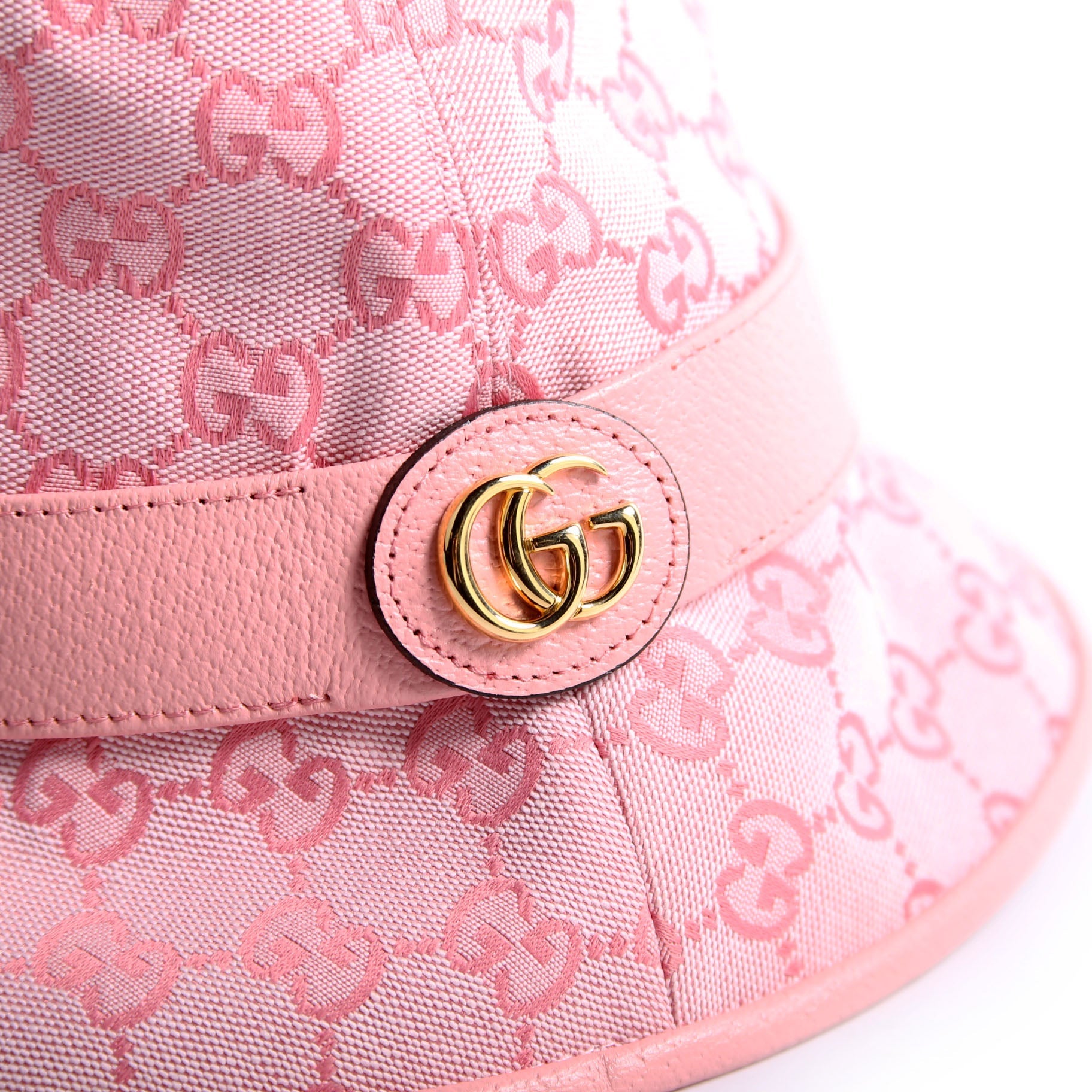 748476 GG Canvas Bucket Size Large