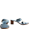 Suhali Studded Mules Size 37.5 Blue