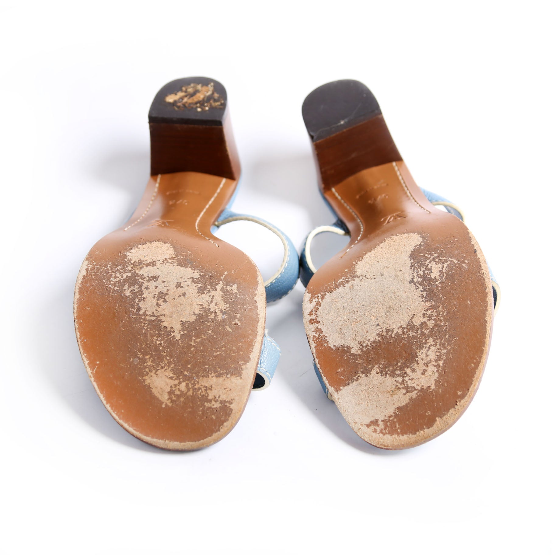 Suhali Studded Mules Size 37.5 Blue