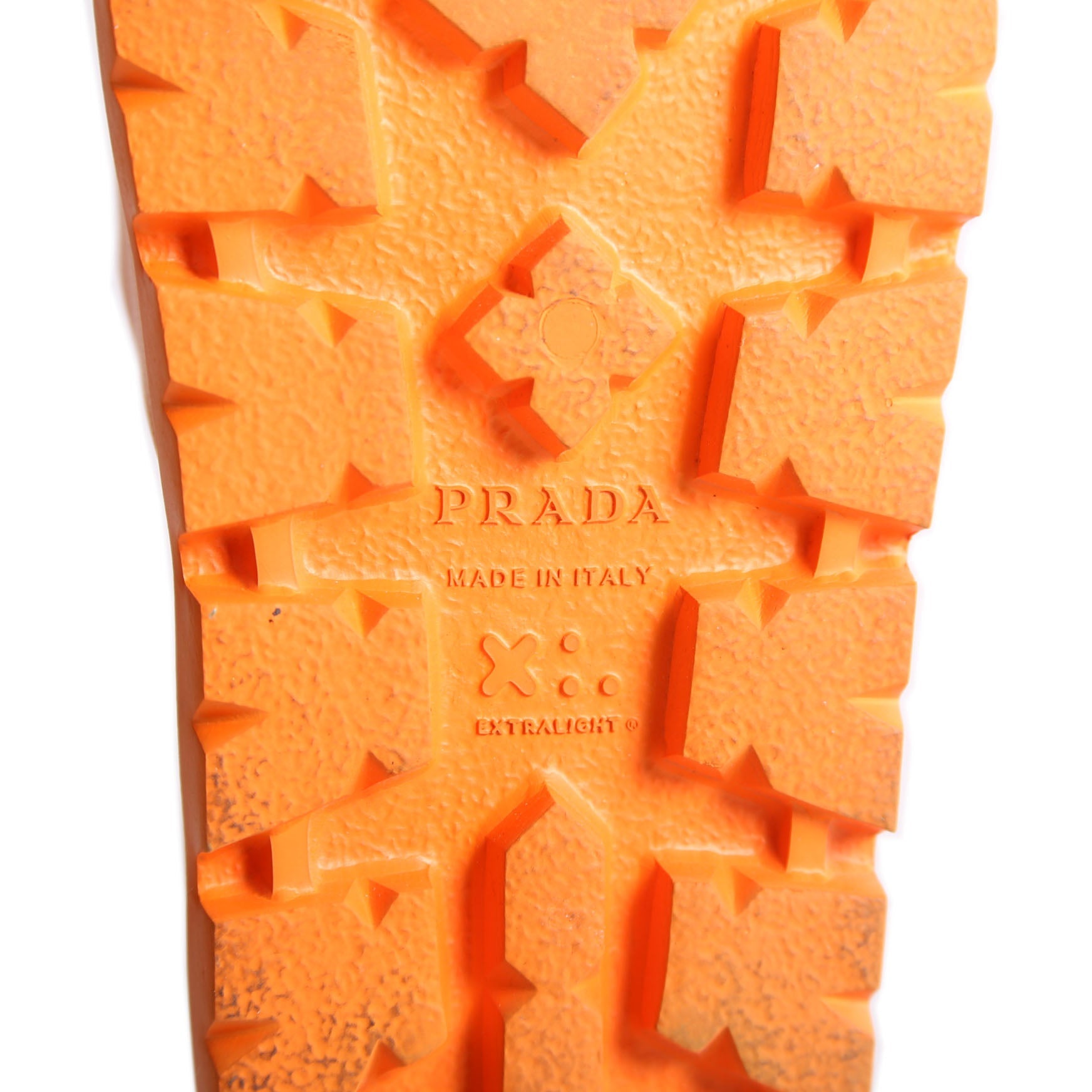 Logo Rubber Slides Size 39 Orange