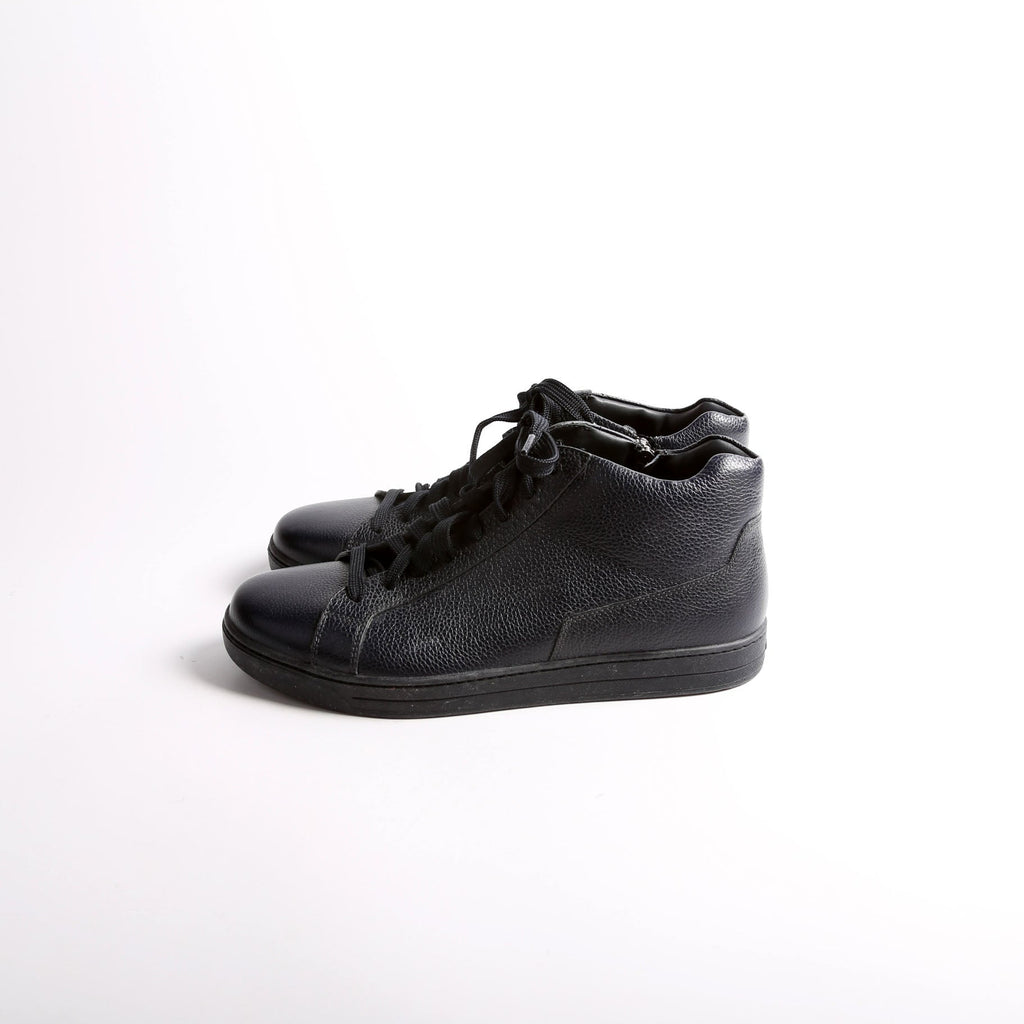 Sport Leather Mid Sneakers Men's Size 10 Navy