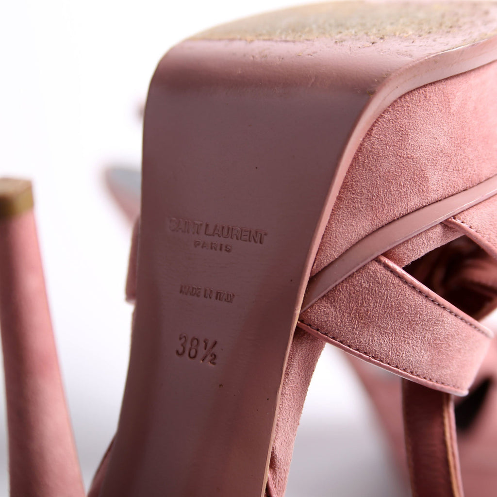 Tribute Platform Sandal Heel Size 38.5 Pink