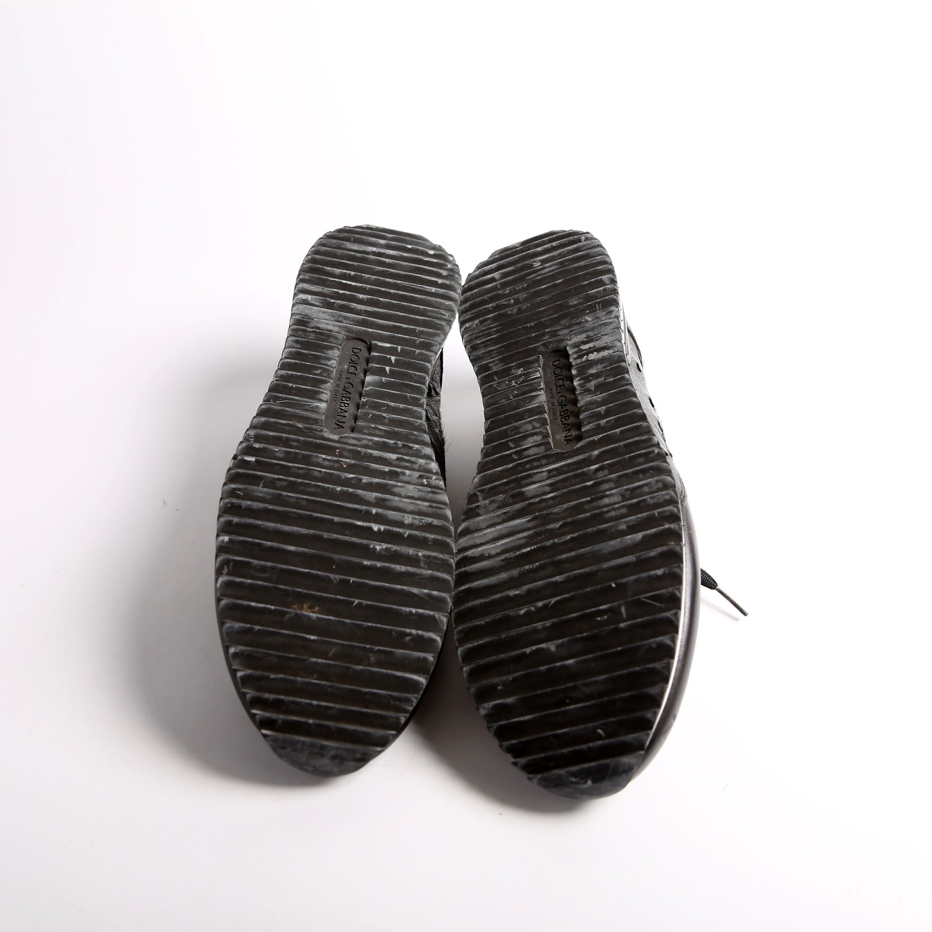 Multi-Pattern Sneakers Men's Size 10 Black