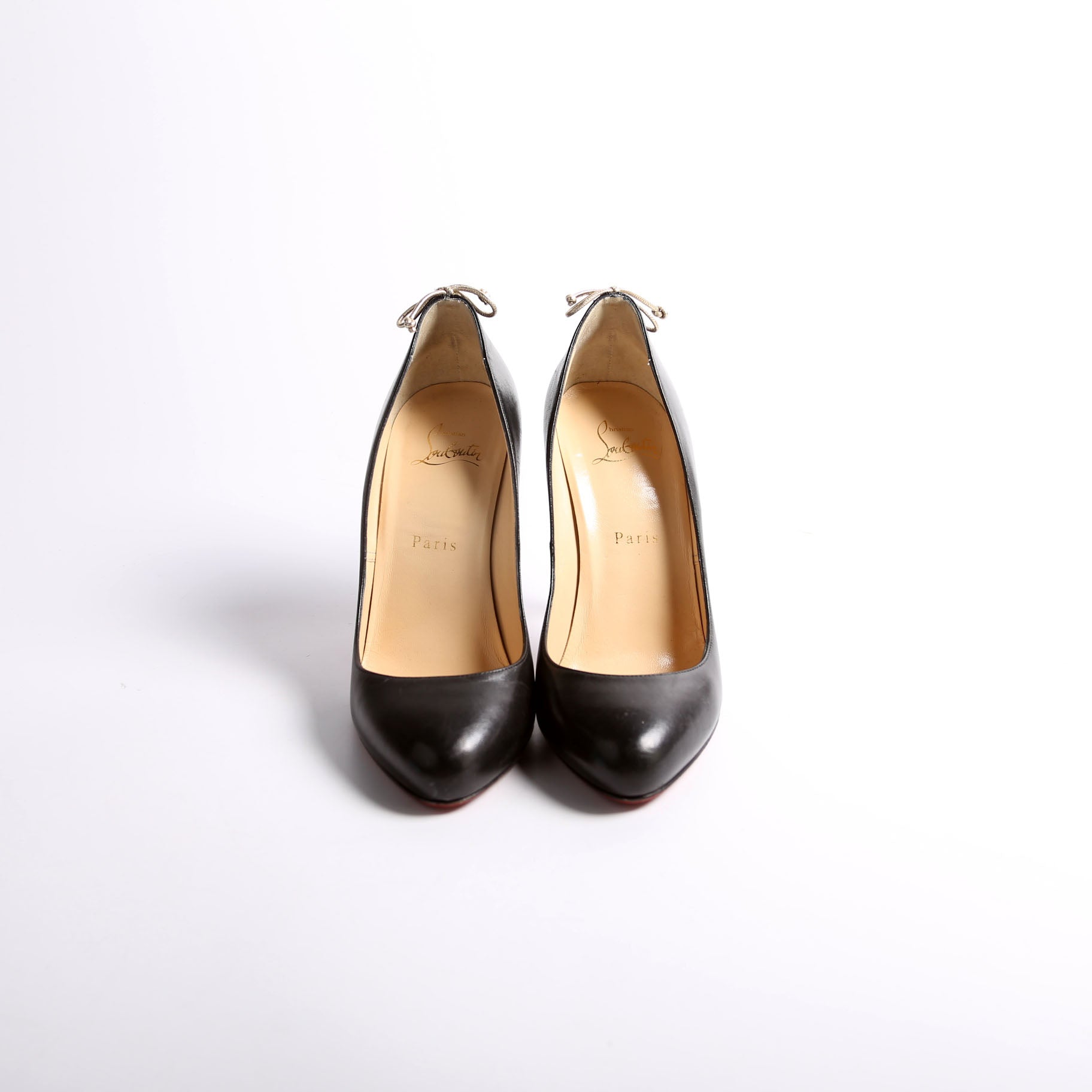 Very Gemma 100 Leather Pumps Size 38 Black