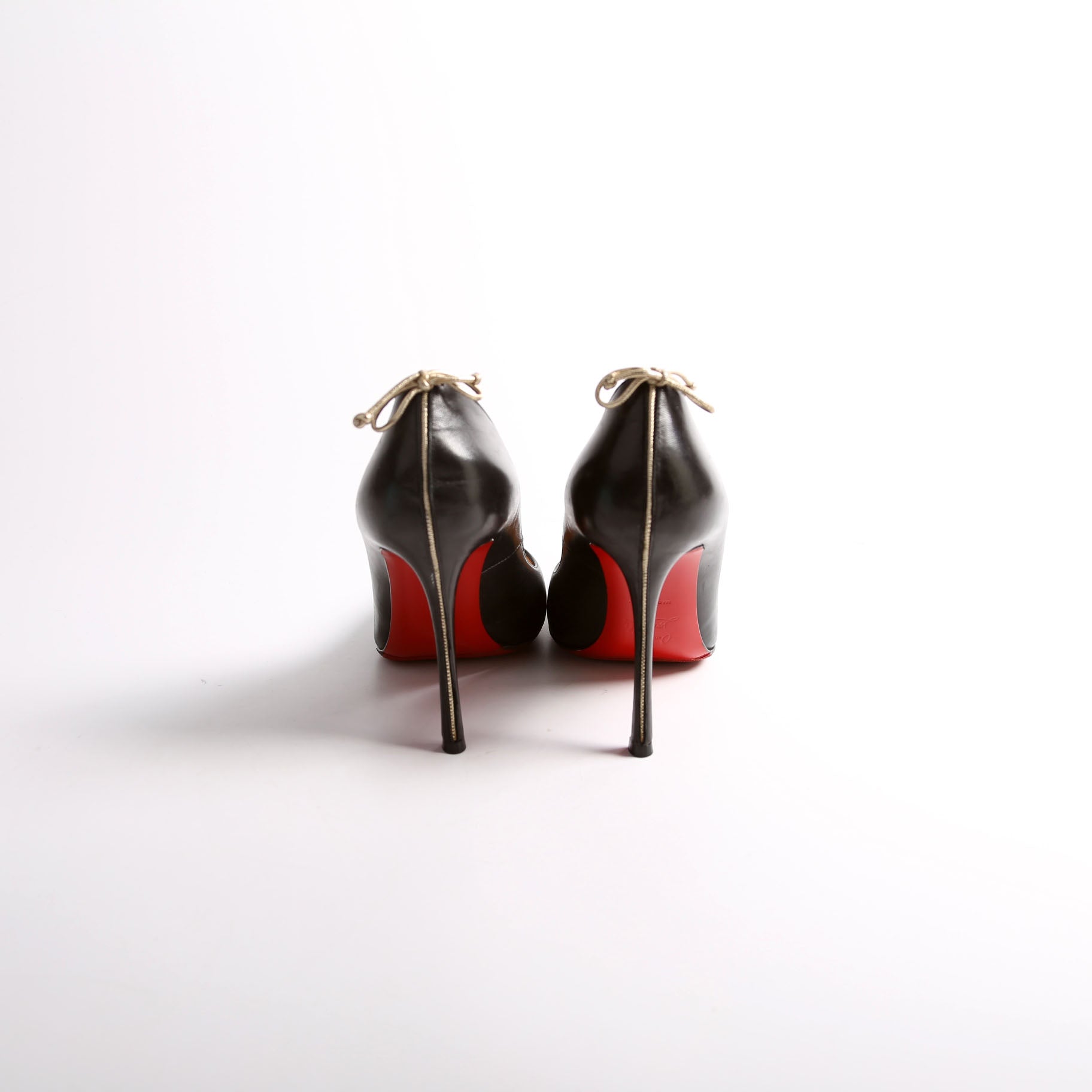 Very Gemma 100 Leather Pumps Size 38 Black