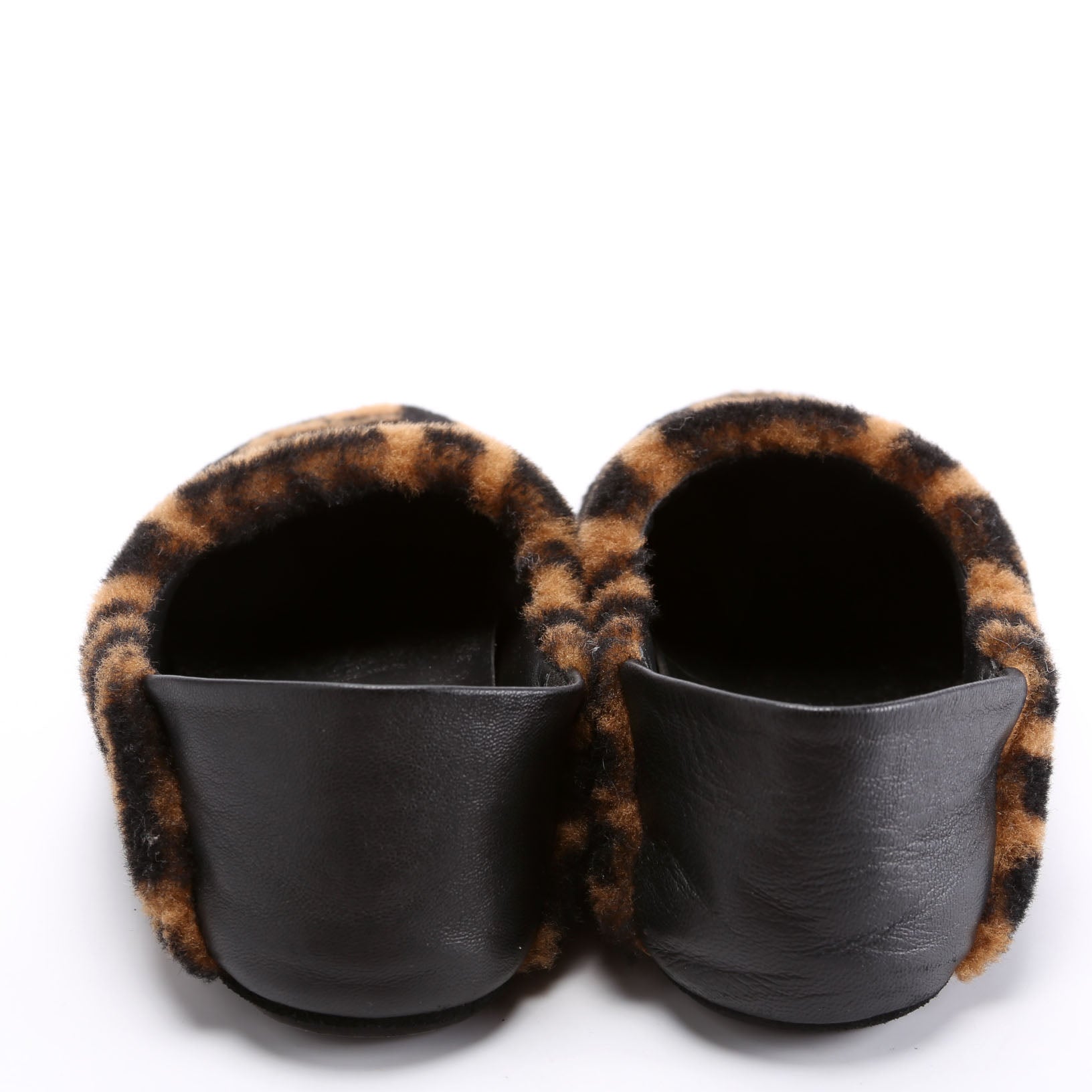 Zucca Shearling Slippers Size 37