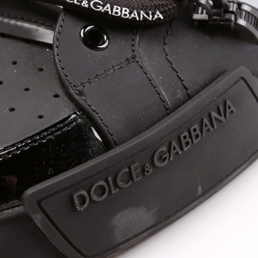 Portofino Strap Sneakers Size 42 Black