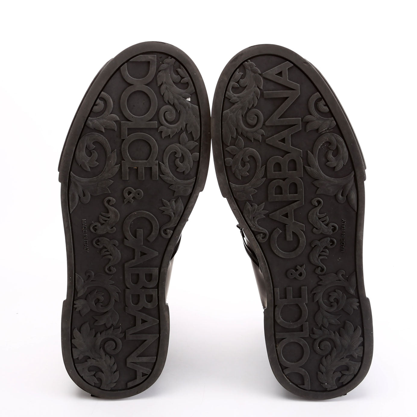 Portofino Strap Sneakers Size 42 Black