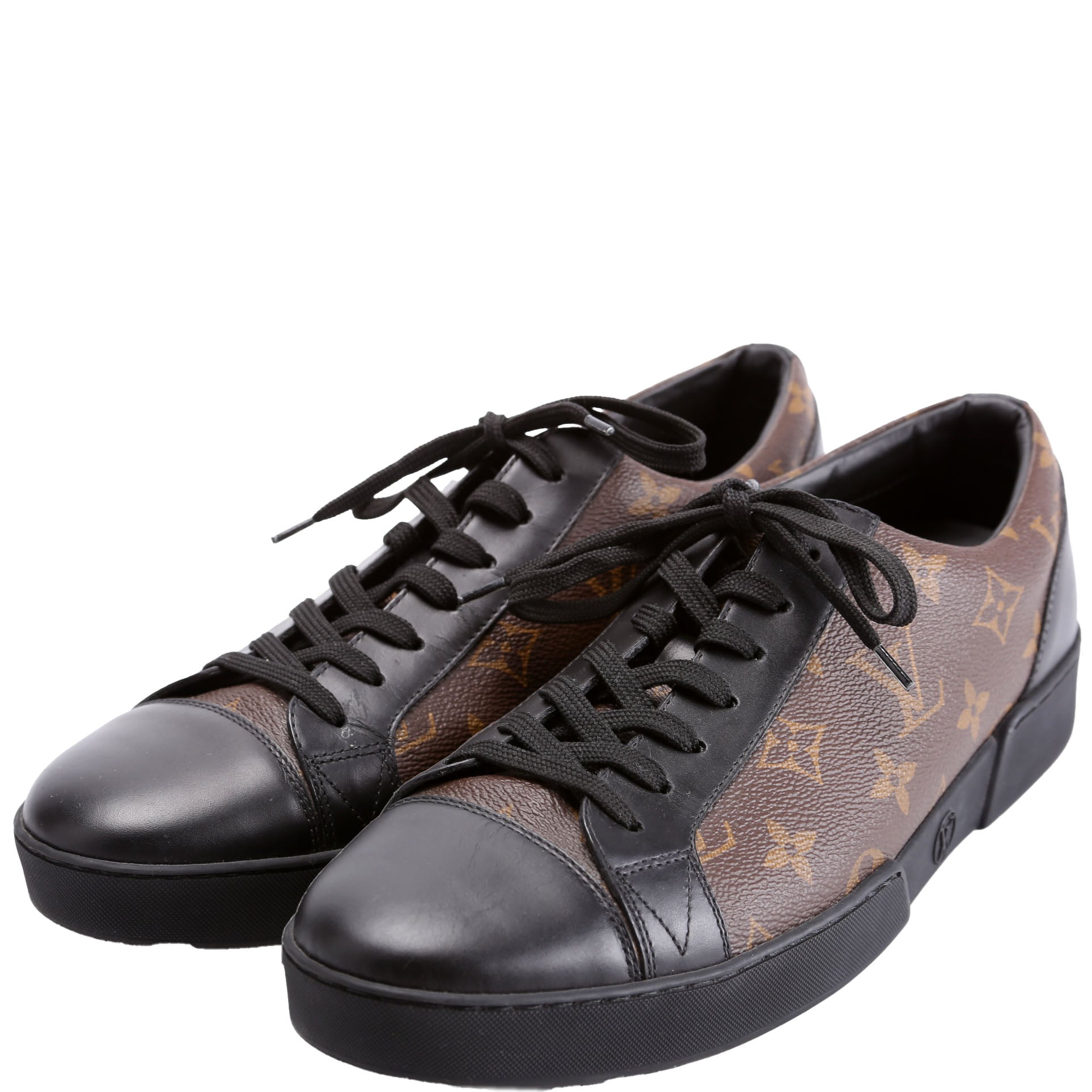 Match Up Sneakers Size 40.5 (Men's 8) Black/Brown