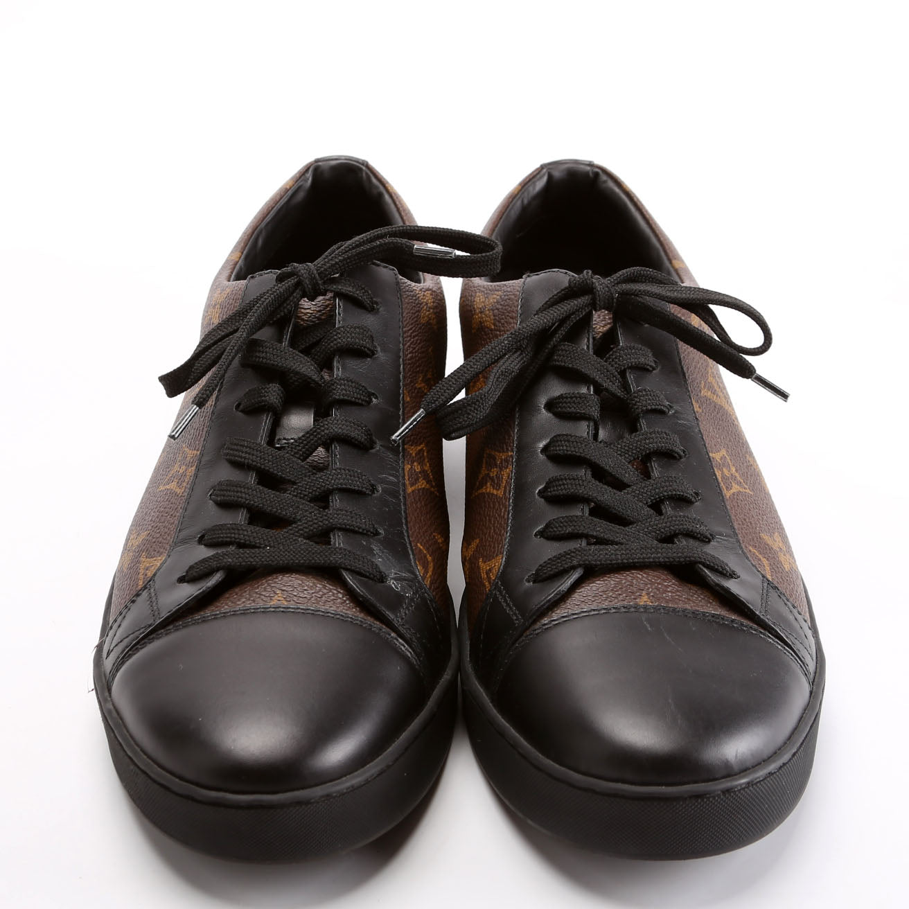 Match Up Sneakers Size 40.5 (Men's 8) Black/Brown