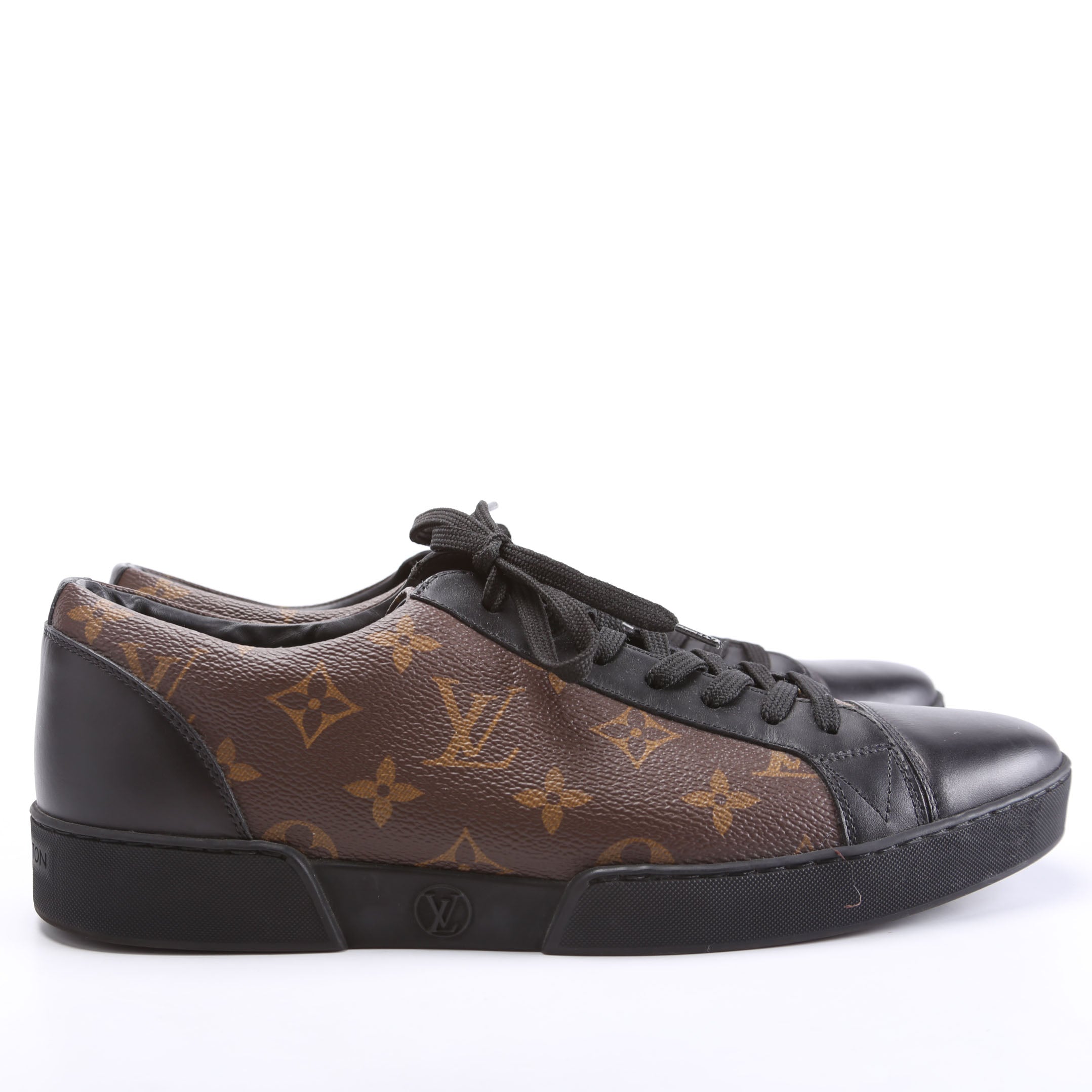 Match Up Sneakers Size 40.5 (Men's 8) Black/Brown