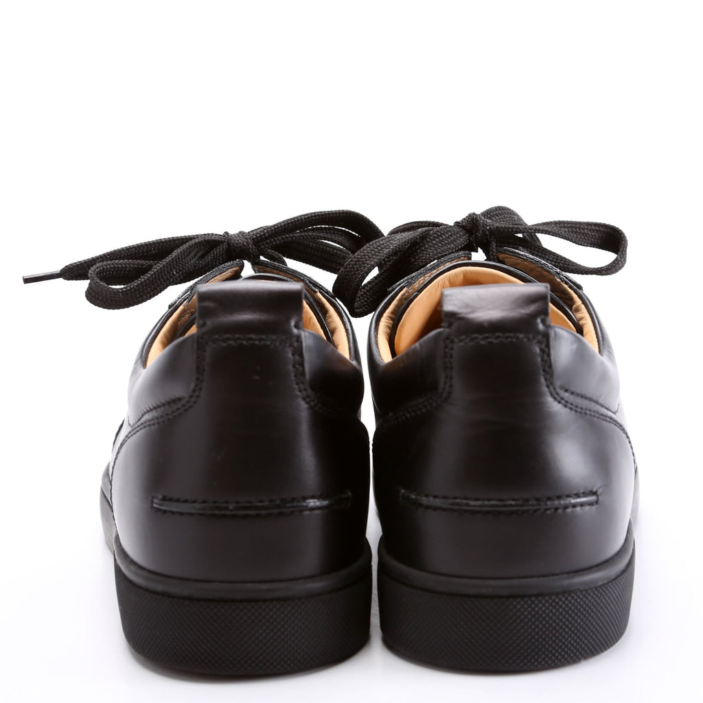 Louis Junior Spike Leather Sneakers Size 41.5 Black