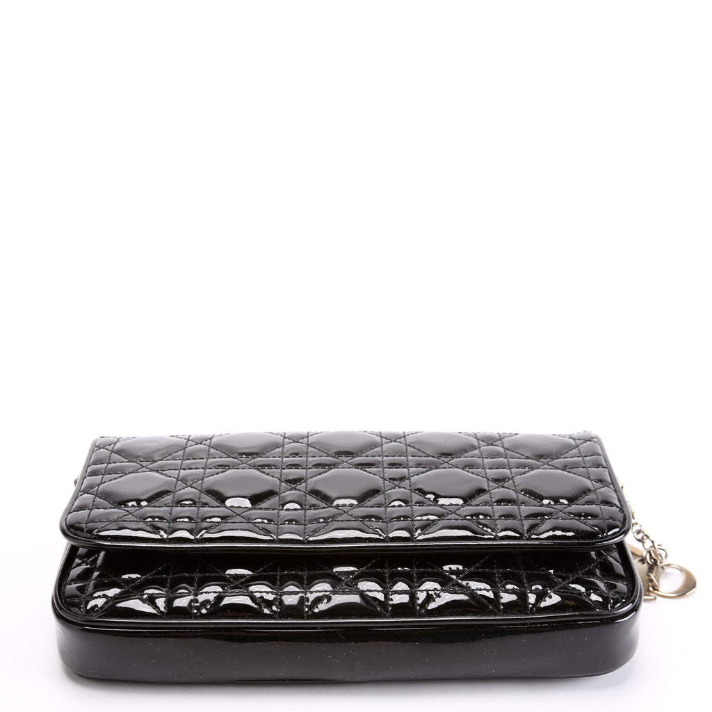 Woc Pouch Patent Cannage Black