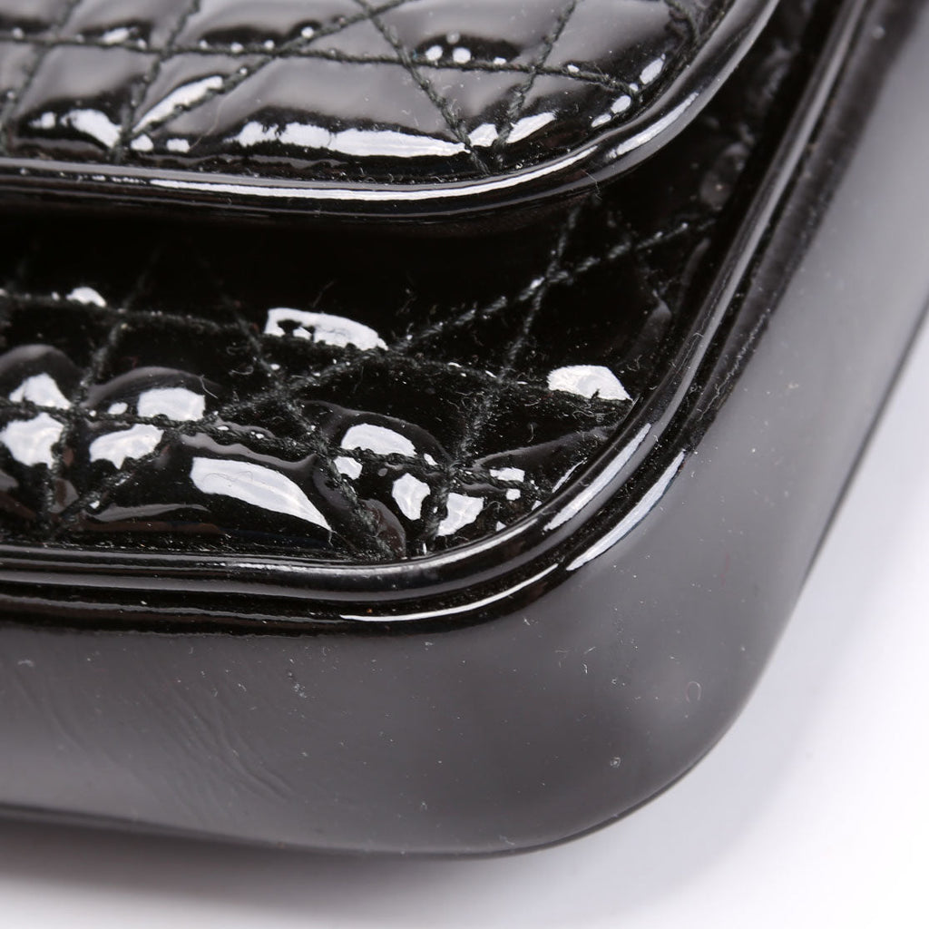 Woc Pouch Patent Cannage Black