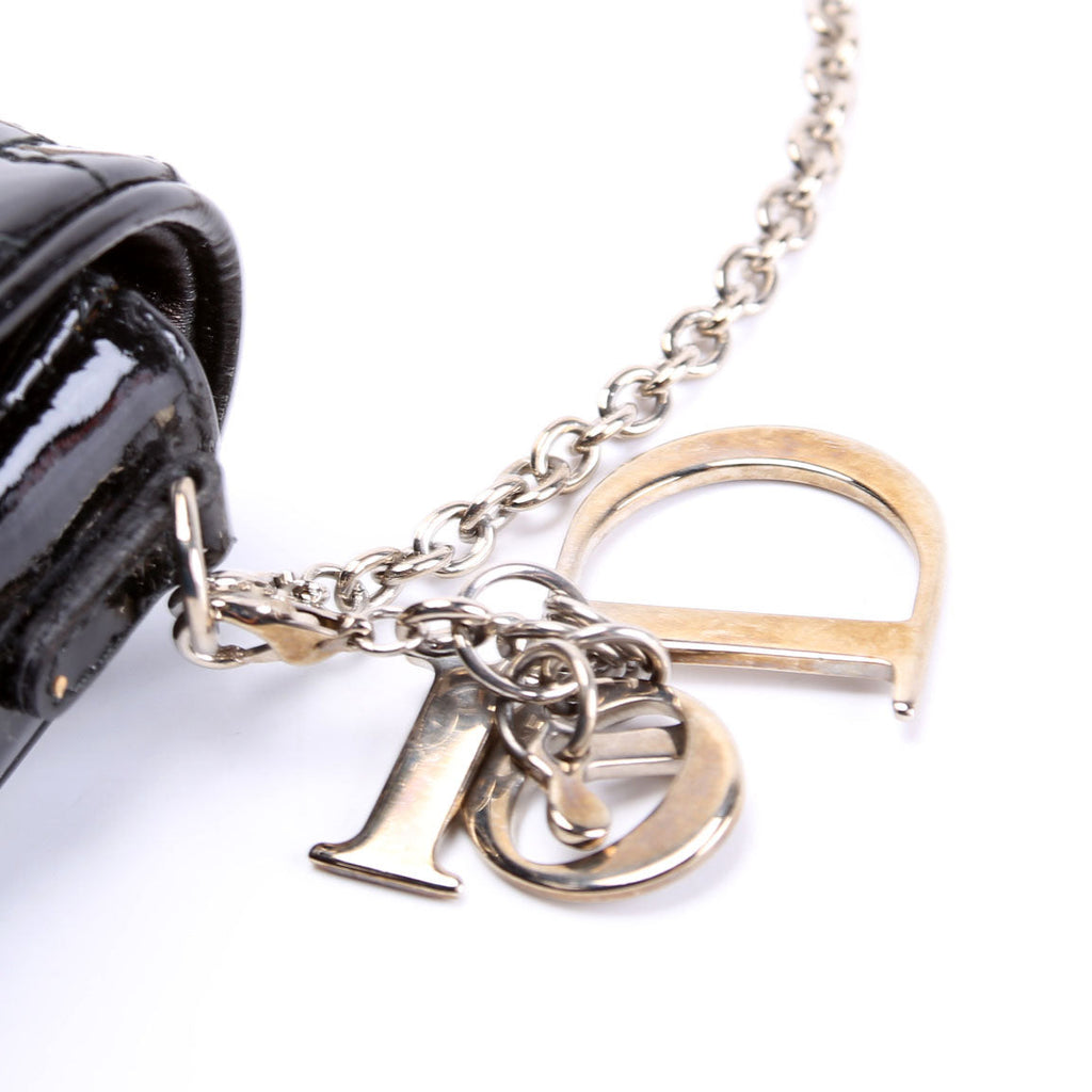 Woc Pouch Patent Cannage Black