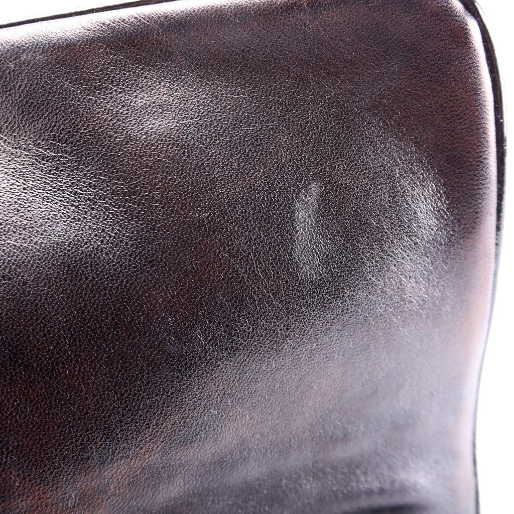 Woc Pouch Patent Cannage Black